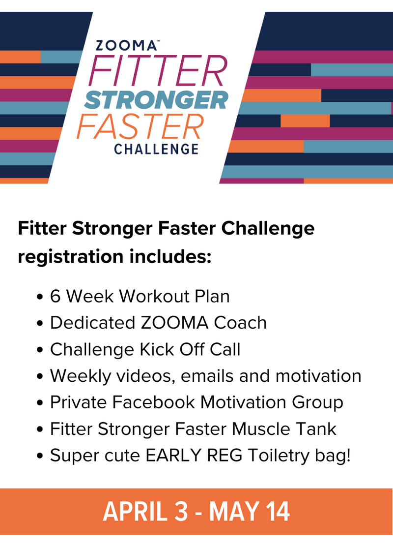 ZOOMA Fitter Stronger Faster Challenge 2023